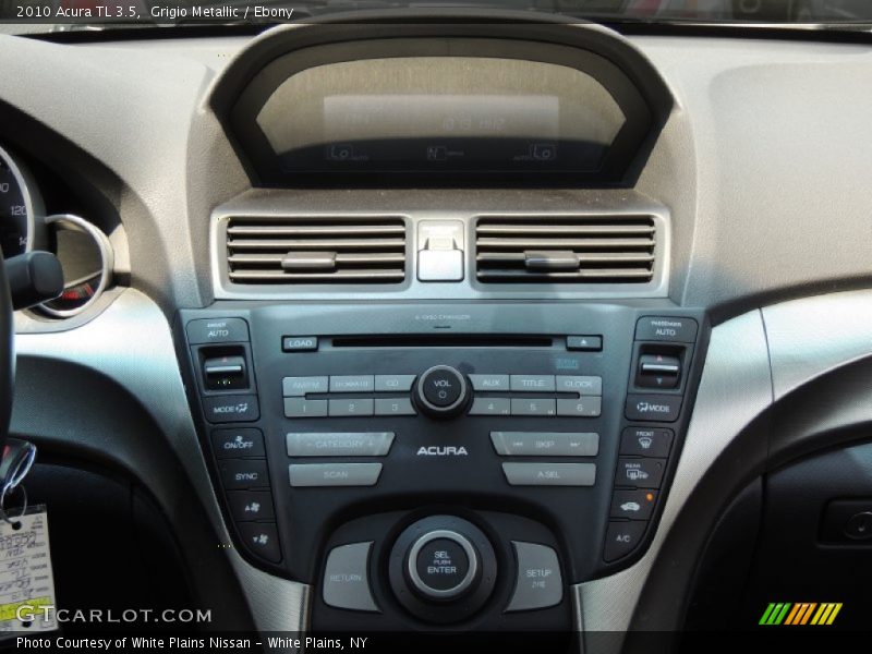 Grigio Metallic / Ebony 2010 Acura TL 3.5