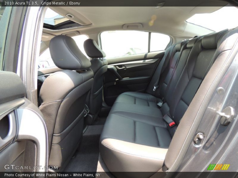 Grigio Metallic / Ebony 2010 Acura TL 3.5