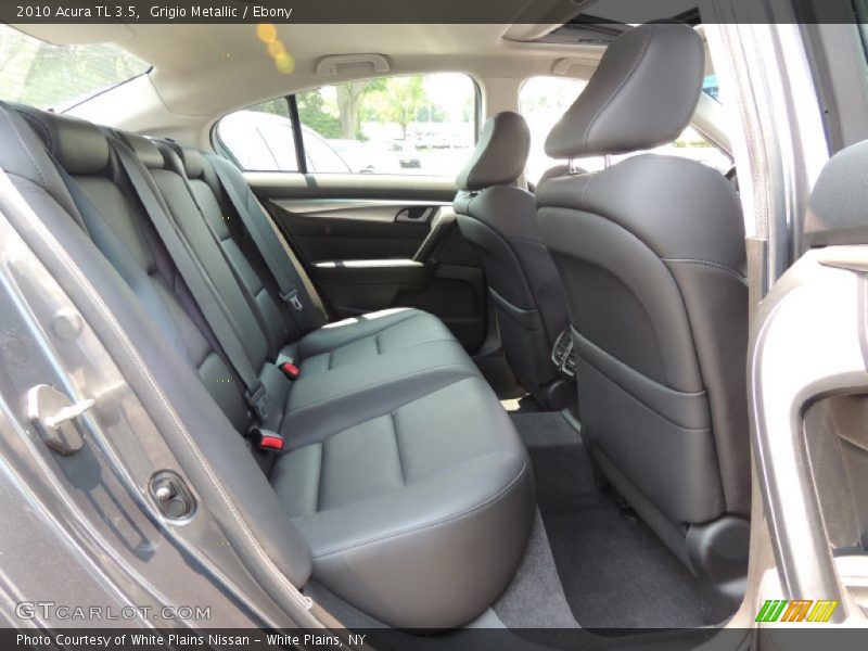 Grigio Metallic / Ebony 2010 Acura TL 3.5