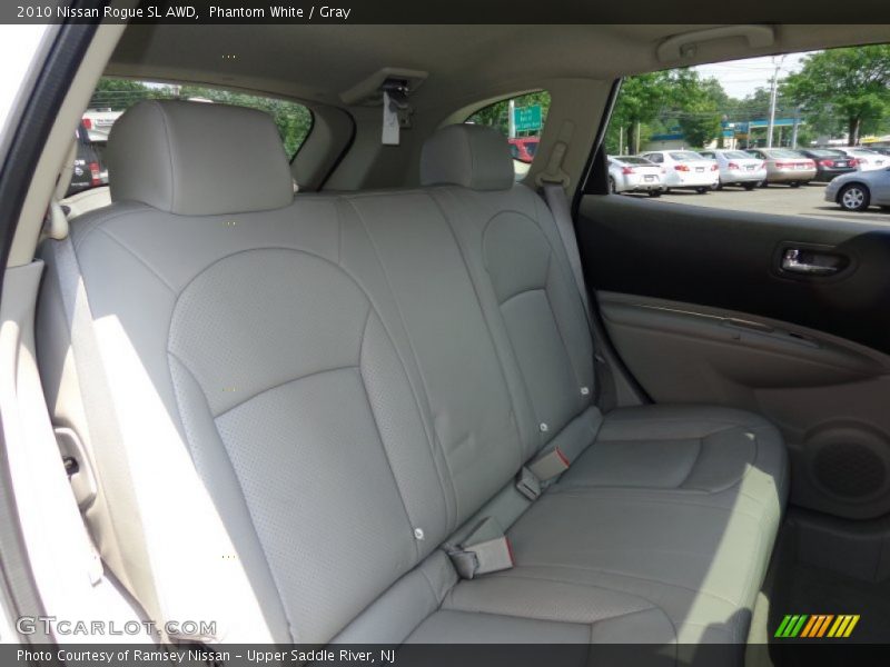 Phantom White / Gray 2010 Nissan Rogue SL AWD