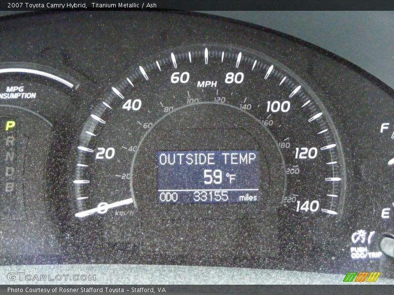 Titanium Metallic / Ash 2007 Toyota Camry Hybrid