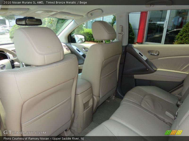 Tinted Bronze Metallic / Beige 2010 Nissan Murano SL AWD