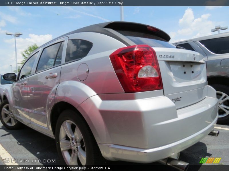 Bright Silver Metallic / Dark Slate Gray 2010 Dodge Caliber Mainstreet