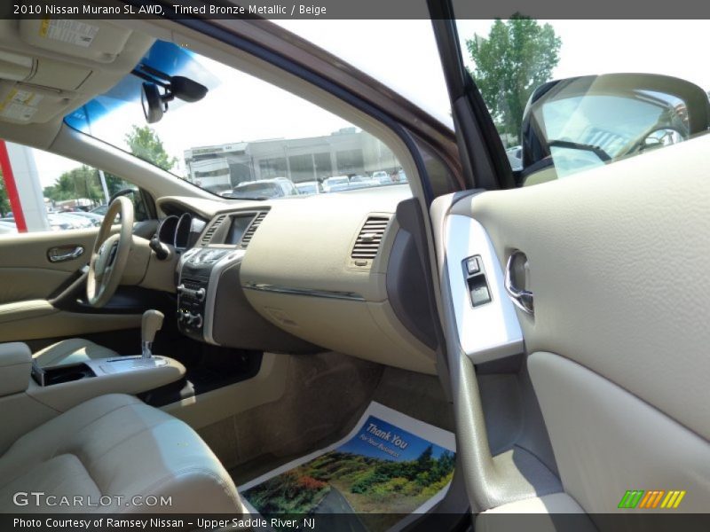 Tinted Bronze Metallic / Beige 2010 Nissan Murano SL AWD