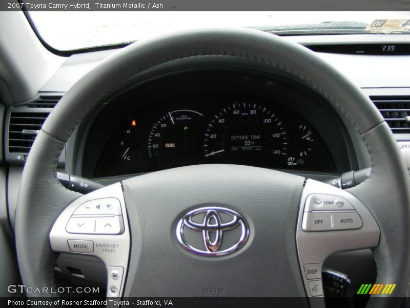Titanium Metallic / Ash 2007 Toyota Camry Hybrid