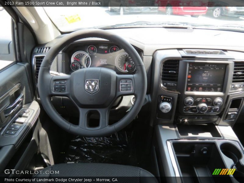 Dashboard of 2013 1500 Sport Crew Cab