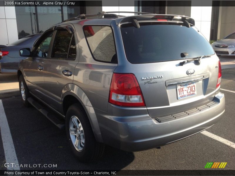 Alpine Gray / Gray 2006 Kia Sorento LX