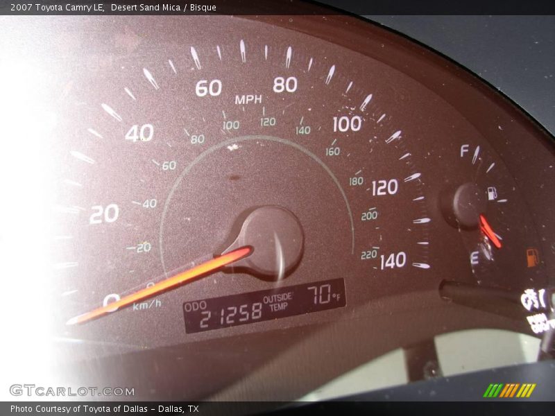 Desert Sand Mica / Bisque 2007 Toyota Camry LE