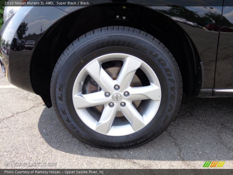 Super Black / Black 2010 Nissan Murano SL AWD