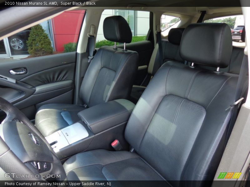 Front Seat of 2010 Murano SL AWD