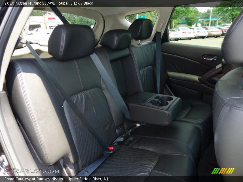 Rear Seat of 2010 Murano SL AWD