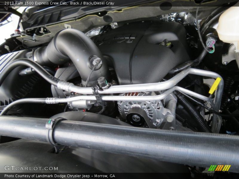 Black / Black/Diesel Gray 2013 Ram 1500 Express Crew Cab