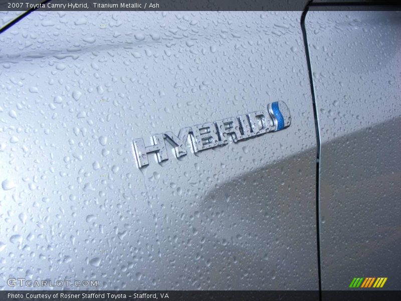 Titanium Metallic / Ash 2007 Toyota Camry Hybrid