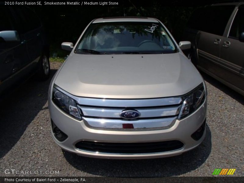 Smokestone Metallic / Medium Light Stone 2010 Ford Fusion SE