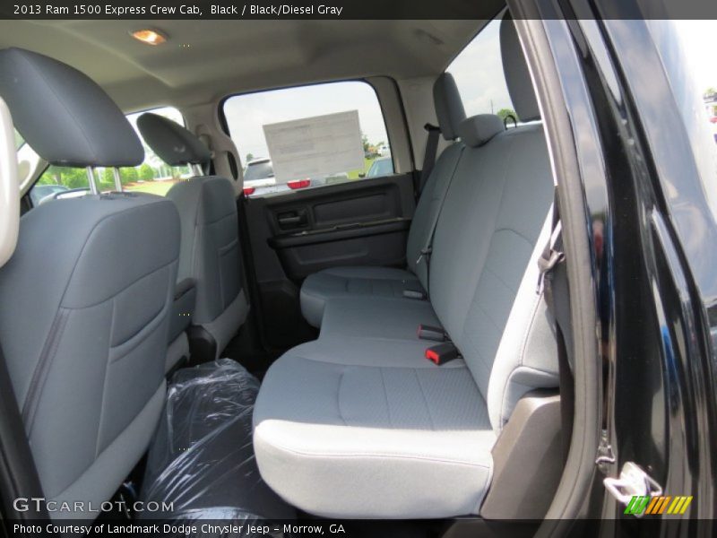 Black / Black/Diesel Gray 2013 Ram 1500 Express Crew Cab