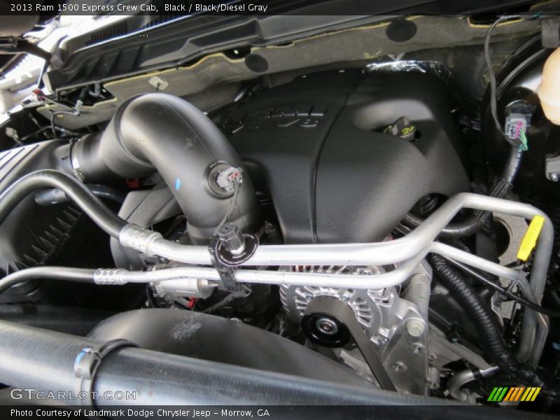 Black / Black/Diesel Gray 2013 Ram 1500 Express Crew Cab