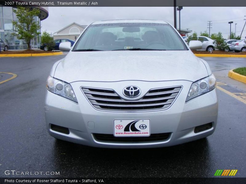 Titanium Metallic / Ash 2007 Toyota Camry Hybrid