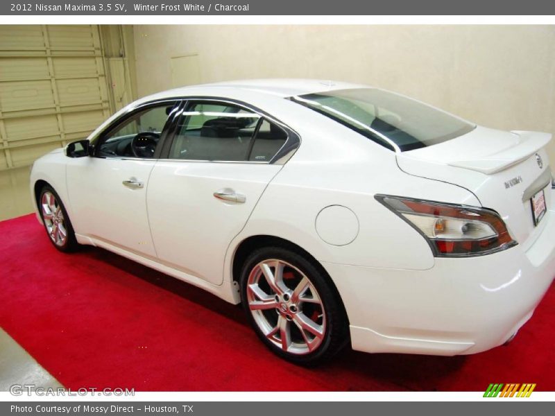 Winter Frost White / Charcoal 2012 Nissan Maxima 3.5 SV
