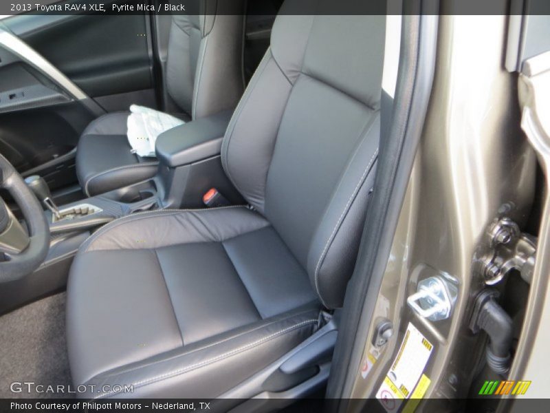 Pyrite Mica / Black 2013 Toyota RAV4 XLE