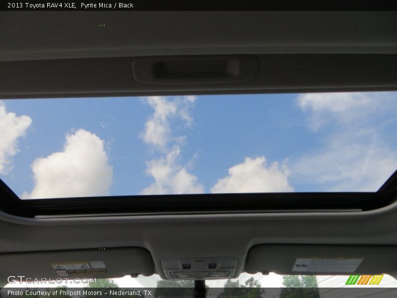 Pyrite Mica / Black 2013 Toyota RAV4 XLE