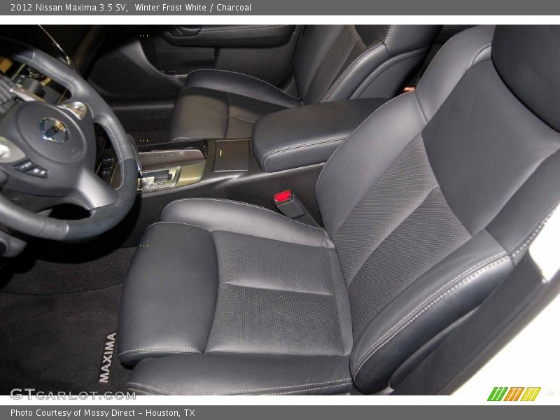Winter Frost White / Charcoal 2012 Nissan Maxima 3.5 SV