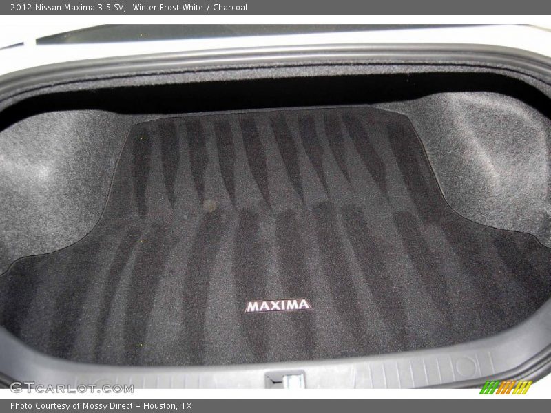 Winter Frost White / Charcoal 2012 Nissan Maxima 3.5 SV