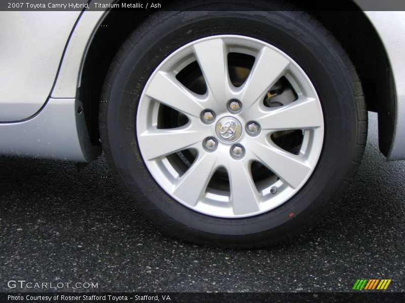 Titanium Metallic / Ash 2007 Toyota Camry Hybrid