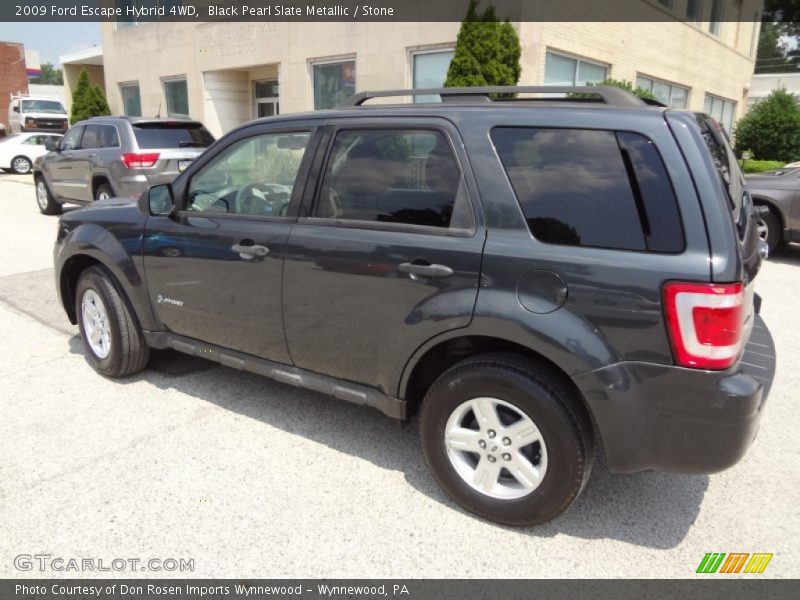 Black Pearl Slate Metallic / Stone 2009 Ford Escape Hybrid 4WD