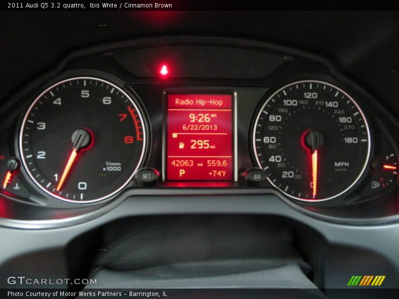 Ibis White / Cinnamon Brown 2011 Audi Q5 3.2 quattro