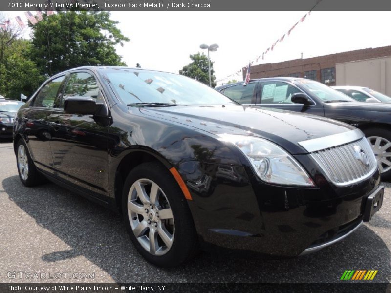 Tuxedo Black Metallic / Dark Charcoal 2010 Mercury Milan V6 Premier