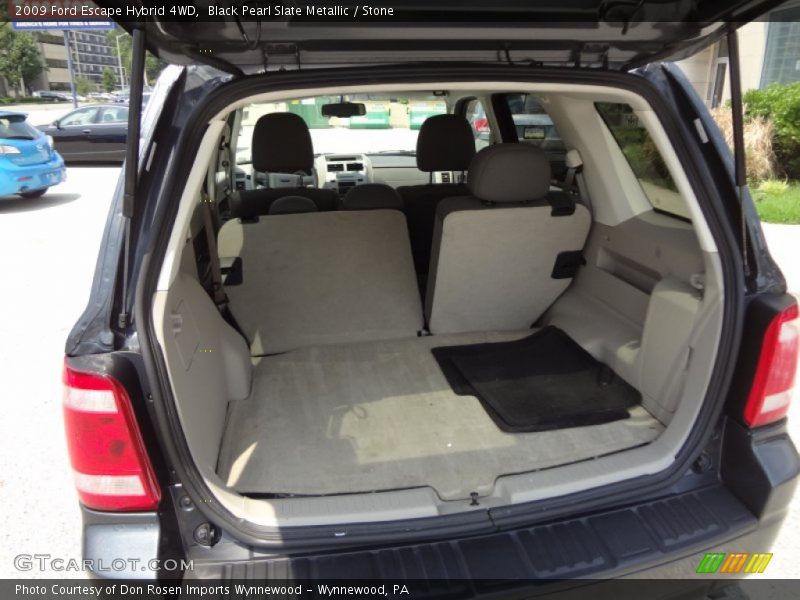 Black Pearl Slate Metallic / Stone 2009 Ford Escape Hybrid 4WD