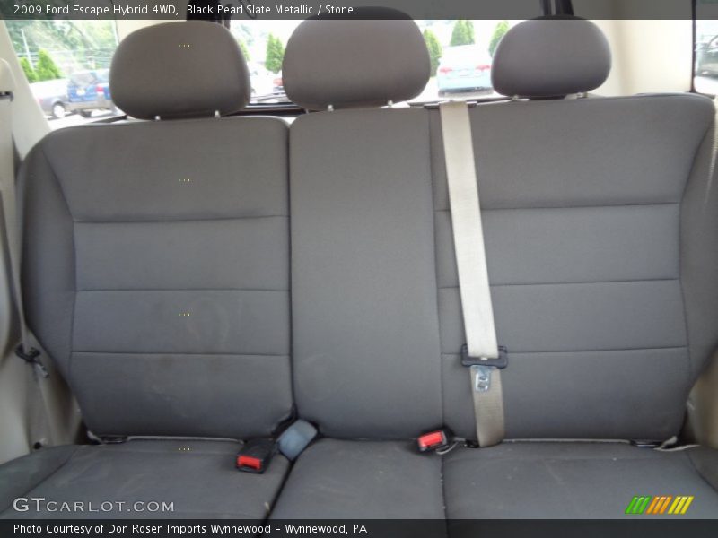 Black Pearl Slate Metallic / Stone 2009 Ford Escape Hybrid 4WD