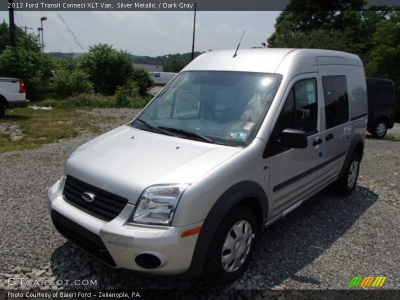 Silver Metallic / Dark Gray 2013 Ford Transit Connect XLT Van