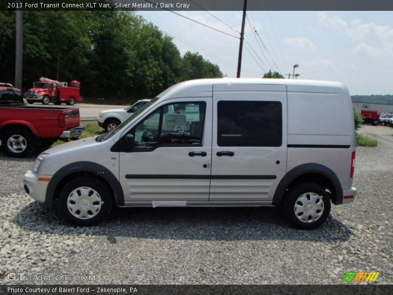 Silver Metallic / Dark Gray 2013 Ford Transit Connect XLT Van