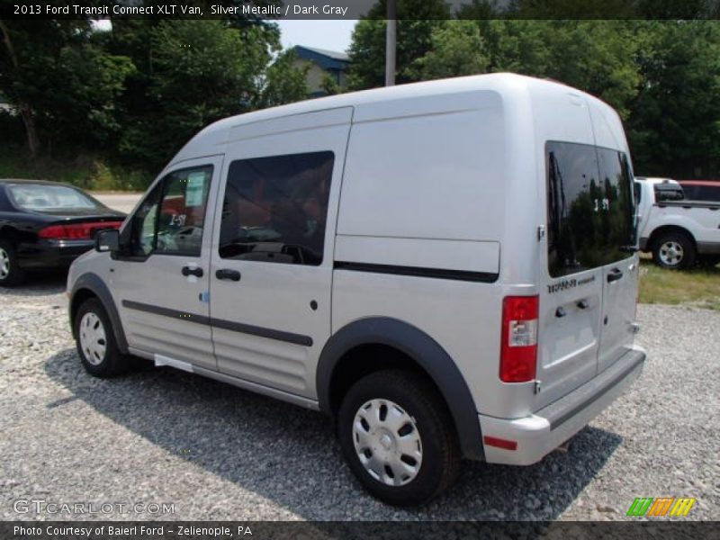 Silver Metallic / Dark Gray 2013 Ford Transit Connect XLT Van