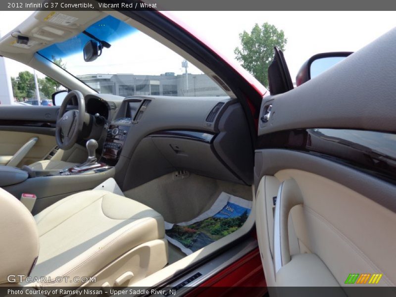 Vibrant Red / Wheat 2012 Infiniti G 37 Convertible
