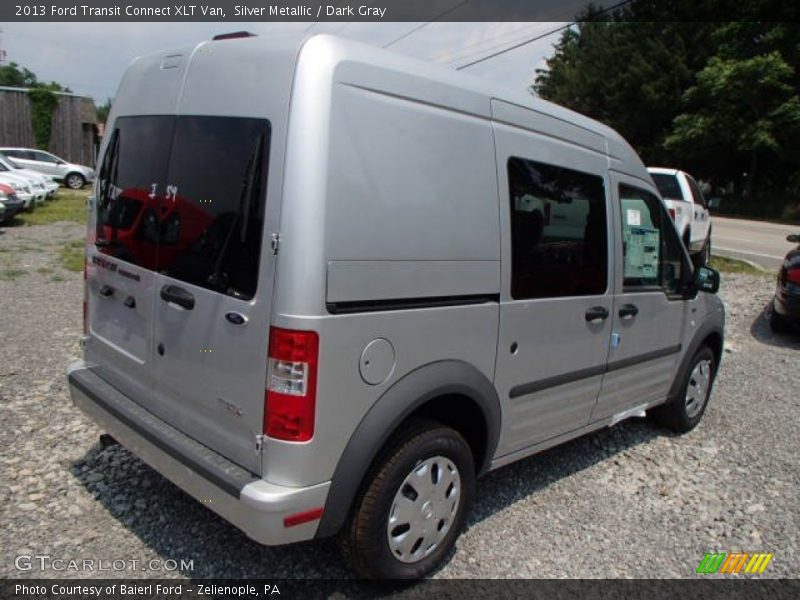 Silver Metallic / Dark Gray 2013 Ford Transit Connect XLT Van
