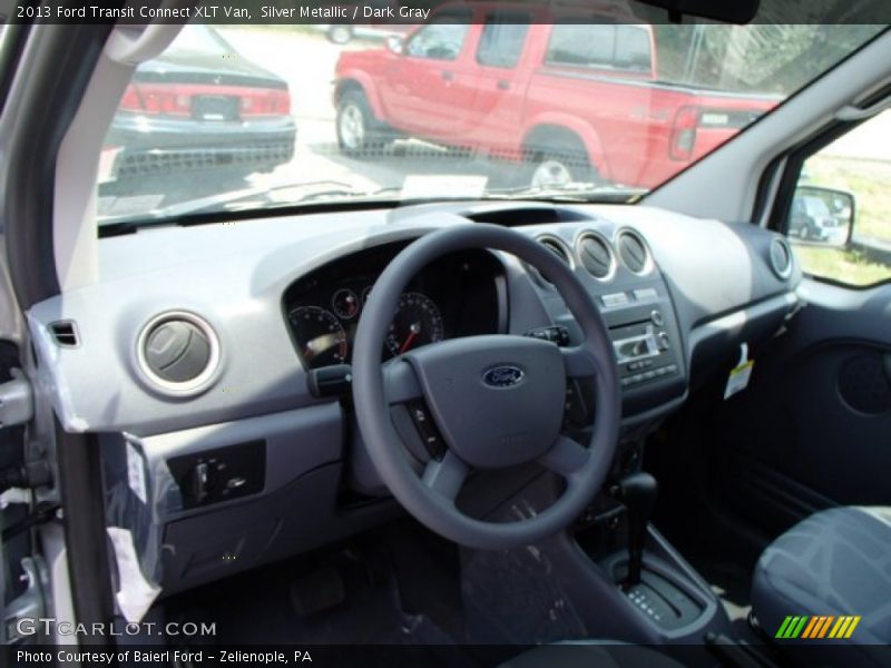Silver Metallic / Dark Gray 2013 Ford Transit Connect XLT Van