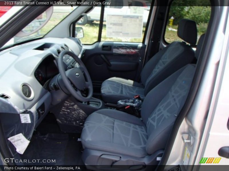 Silver Metallic / Dark Gray 2013 Ford Transit Connect XLT Van