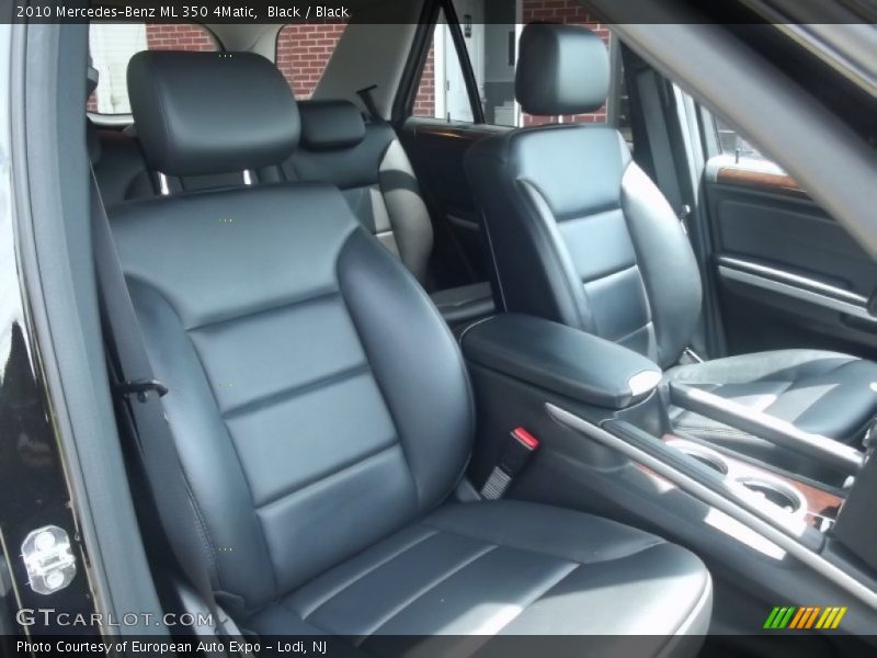 Black / Black 2010 Mercedes-Benz ML 350 4Matic