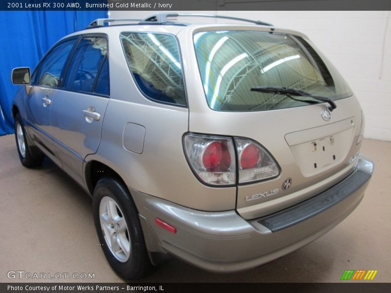 Burnished Gold Metallic / Ivory 2001 Lexus RX 300 AWD