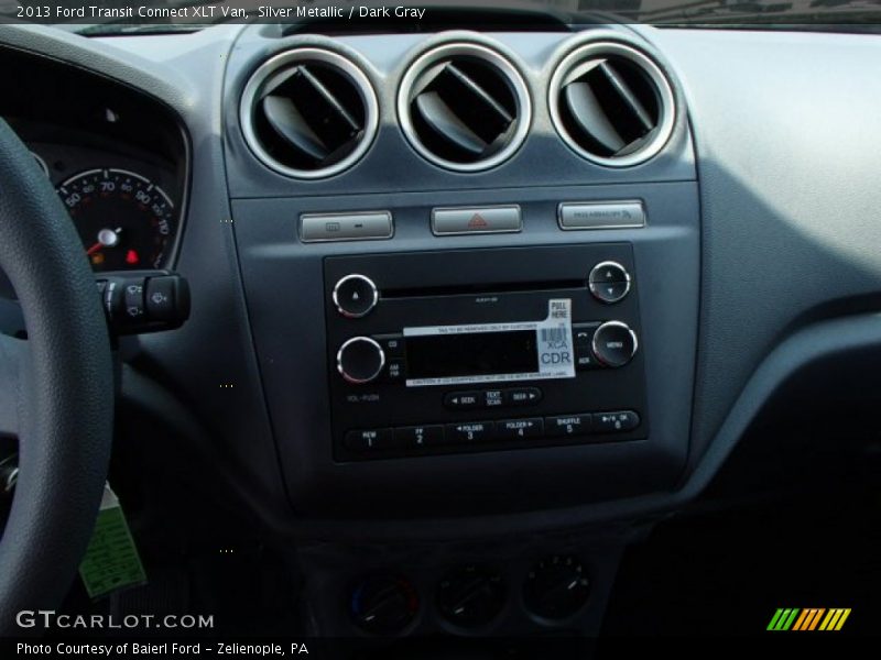 Silver Metallic / Dark Gray 2013 Ford Transit Connect XLT Van