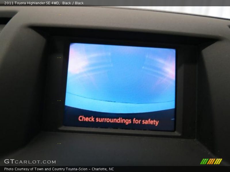 Black / Black 2011 Toyota Highlander SE 4WD
