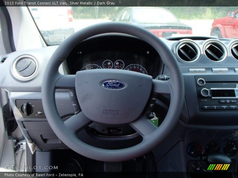 Silver Metallic / Dark Gray 2013 Ford Transit Connect XLT Van