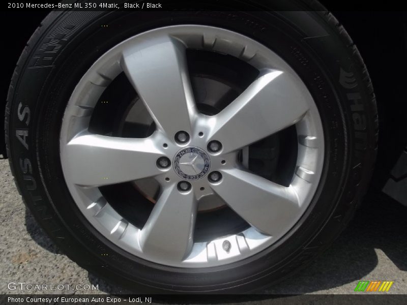 Black / Black 2010 Mercedes-Benz ML 350 4Matic