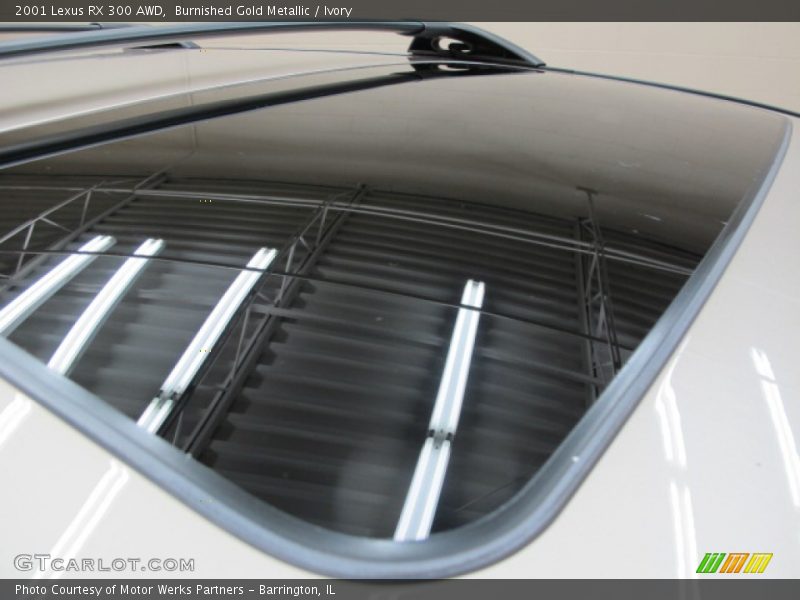 Burnished Gold Metallic / Ivory 2001 Lexus RX 300 AWD