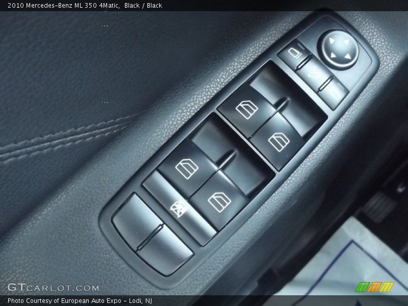 Black / Black 2010 Mercedes-Benz ML 350 4Matic