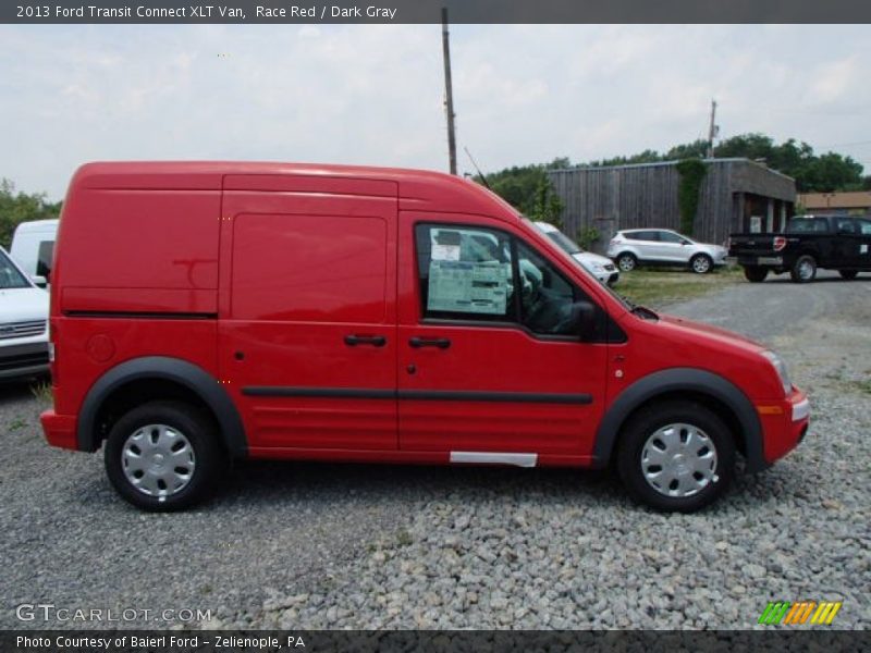 Race Red / Dark Gray 2013 Ford Transit Connect XLT Van