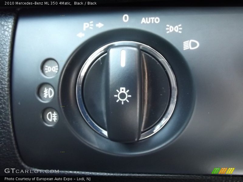 Black / Black 2010 Mercedes-Benz ML 350 4Matic