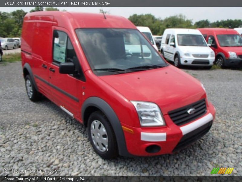Front 3/4 View of 2013 Transit Connect XLT Van
